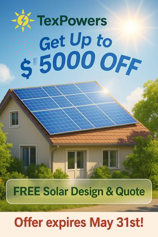 Illuminate Your Savings: $5000 OFF Solar Installation!