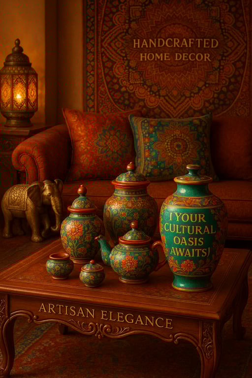 Artisan Wonders: Handcrafted Indian Home Decor