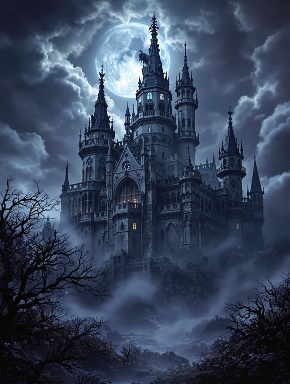 Mysterious Gothic Castle Party