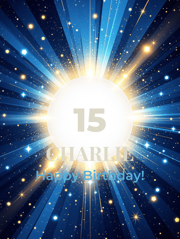 Cosmic Celebration for Charlie