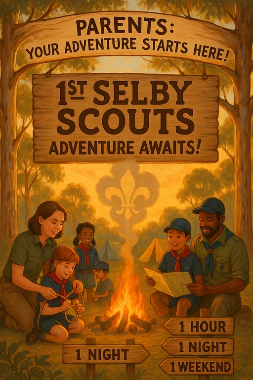 Join the Adventure: Volunteer with 1st Selby Scouts!
