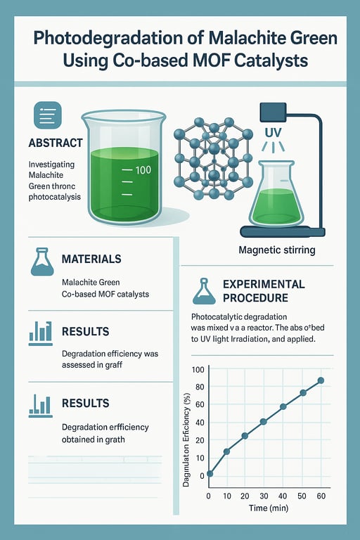 Photodegradation of Malachite Green: A Catalyst-Driven Approach