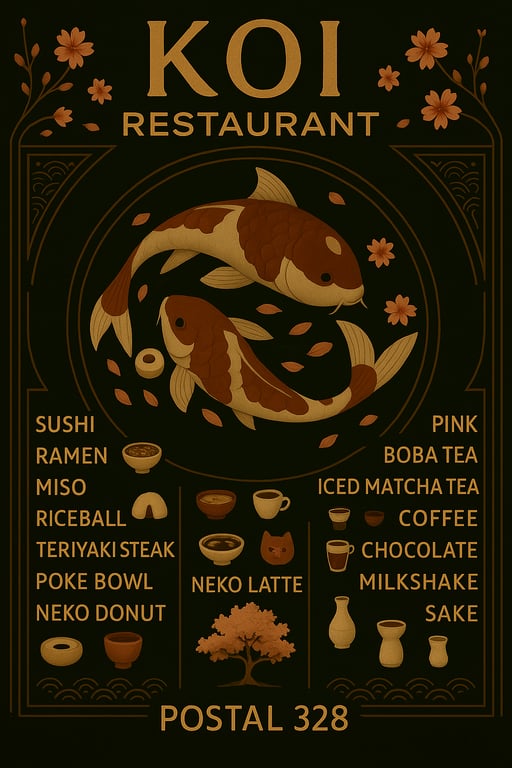 Dive Into KOI Delights!