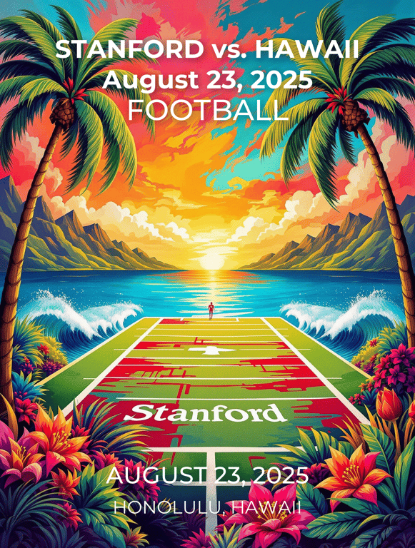Tropical Gridiron Showdown: Stanford vs. Hawaii
