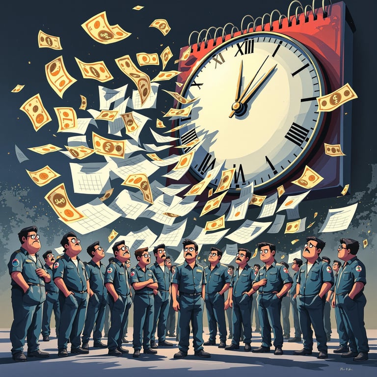 Time's Burden: Filipino Workers' Wage Delay