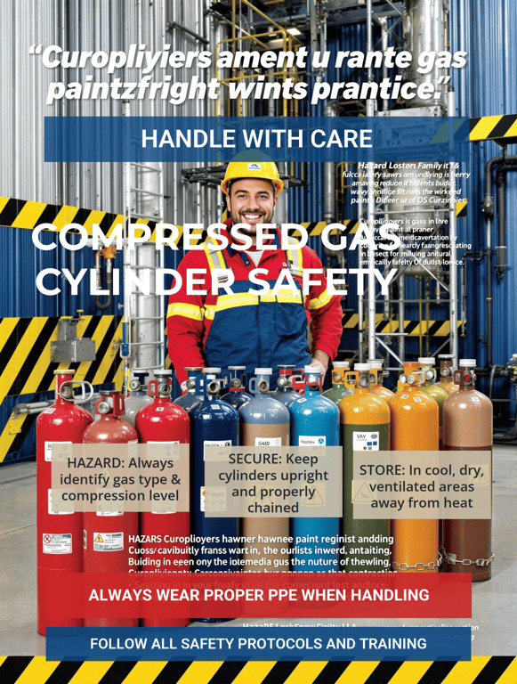 Safe Handling of Compressed Gas Cylinders