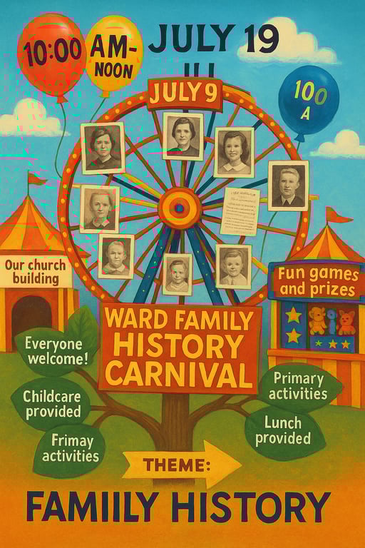 Uncover Your Roots: Family History Carnival