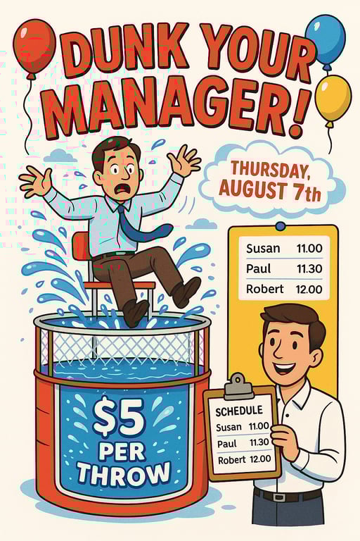 Dunk Your Worries Away!