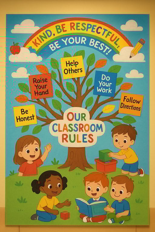 Lab Safety - Classroom Rules Posters