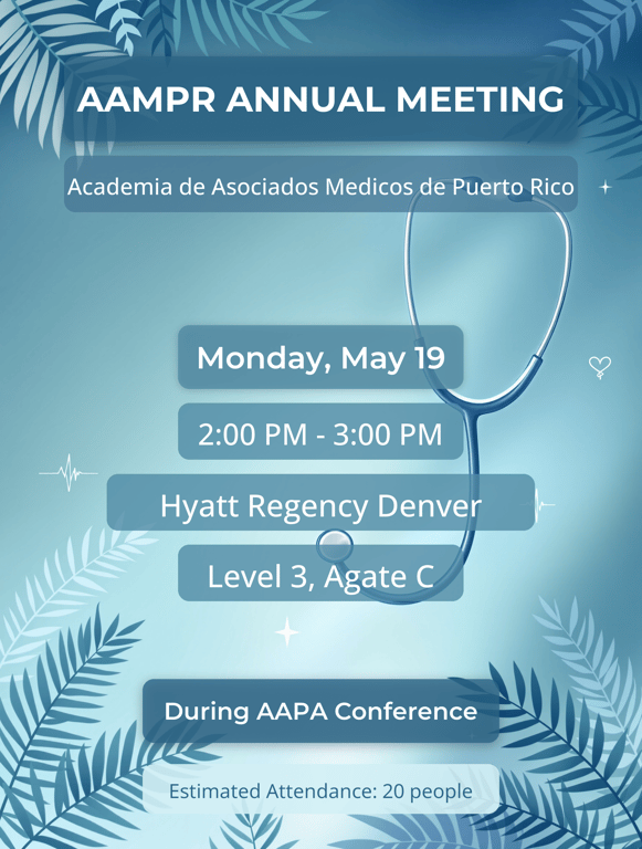 Join Us for AAMPR's Annual Meeting!