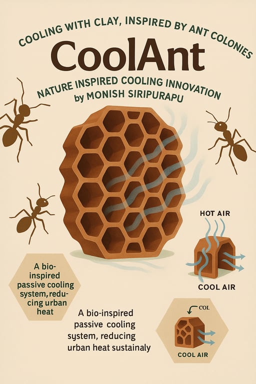 CoolAnt: Nature’s Blueprint for Sustainable Cooling
