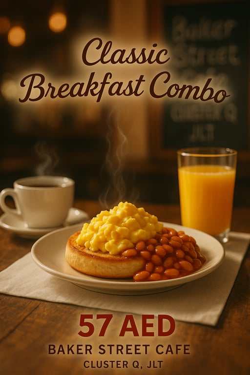 Morning Delights at Baker Street Cafe