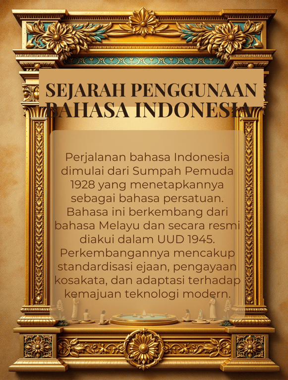 Journey Through the Indonesian Language: A Historical Perspective