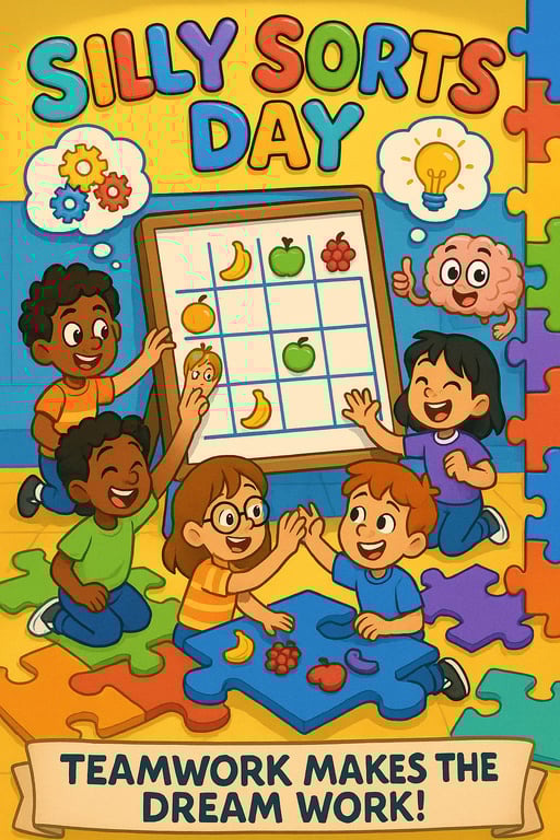 Puzzling Together: Silly Sorts Day!
