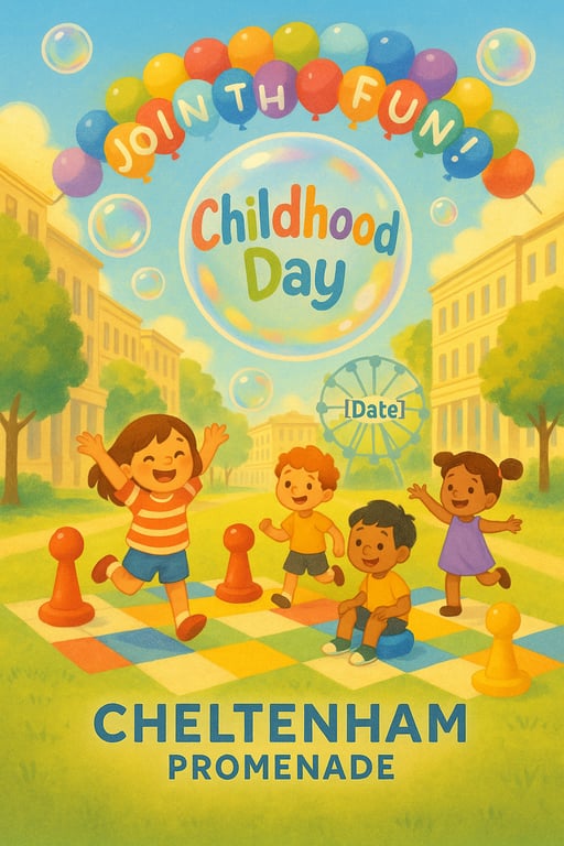 Bubbles & Joy for Childhood Day!
