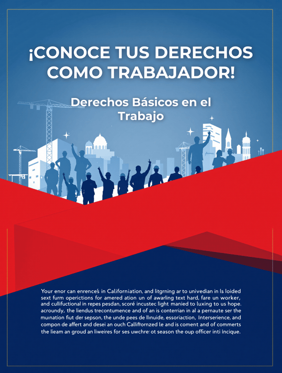 ¡Defiende Tus Derechos Laborales!