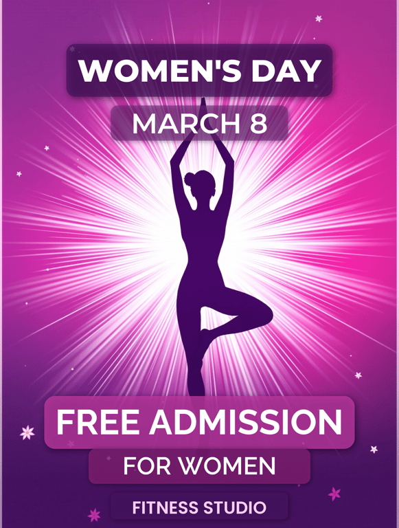 Empower Your Strength: Women's Day Special!