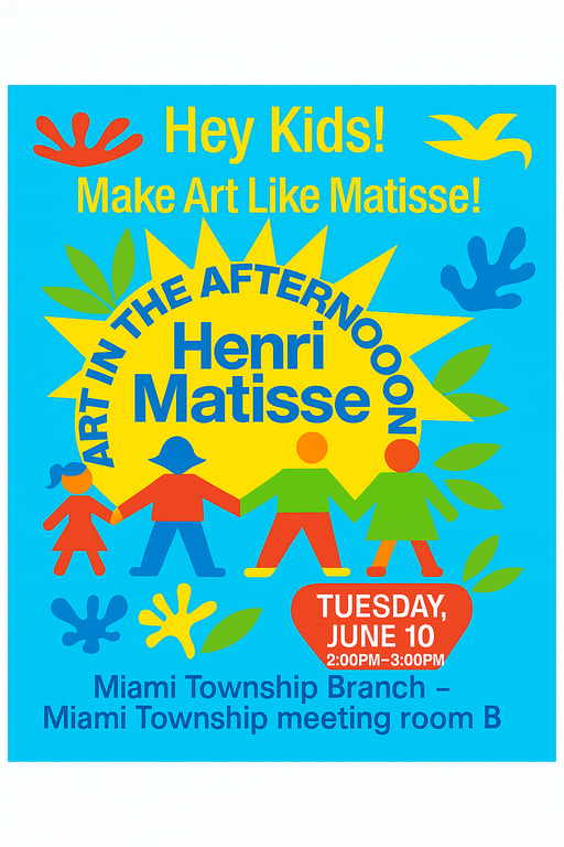 Matisse Magic: Art in the Afternoon!