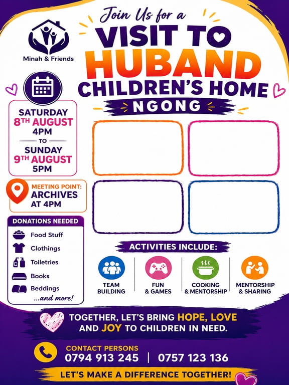 Visit to Huband Children's Home