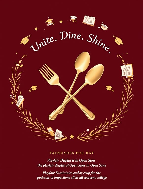 Unite. Dine. Shine. - Class Dinner Event