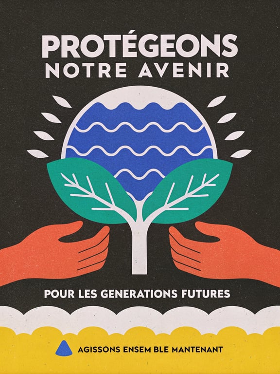 Sustainability Campaign: Protégons Notre Avenir