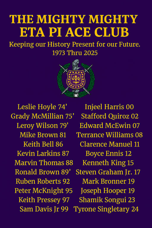 Celebrating the Legacy of The Mighty Mighty Eta Pi