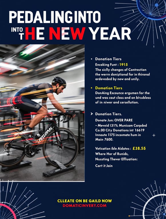 Pedaling Into the New Year: 24-Hour Indoor Cycling Challenge