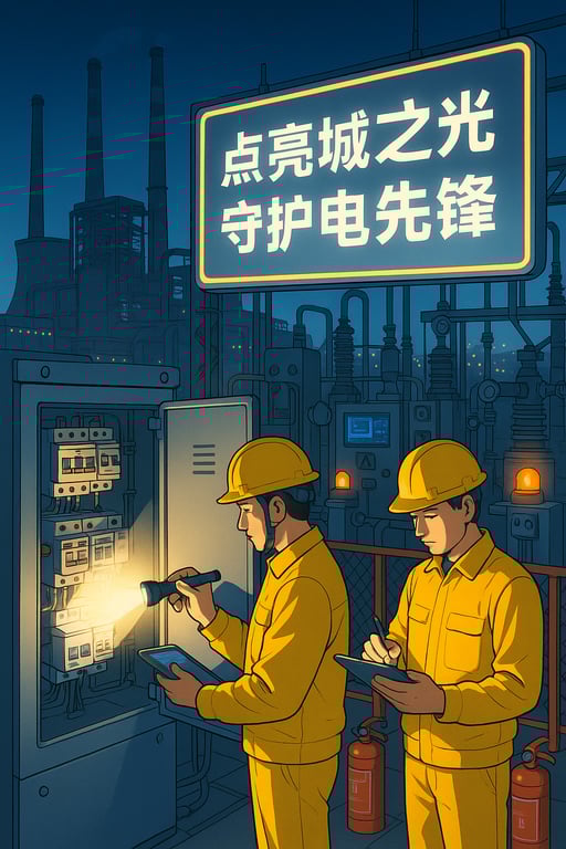 点亮未来，电力守护者