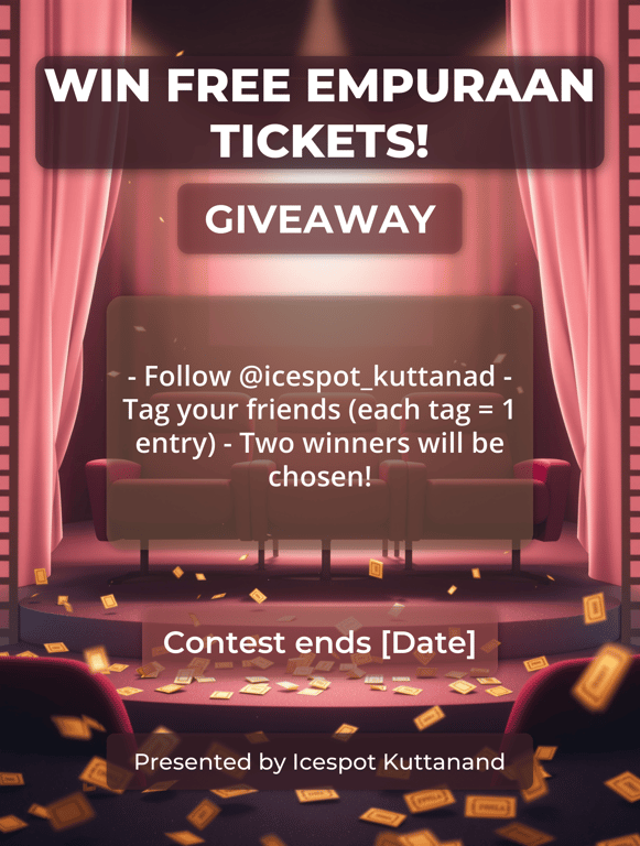 Win Empuraan Tickets! 🎉