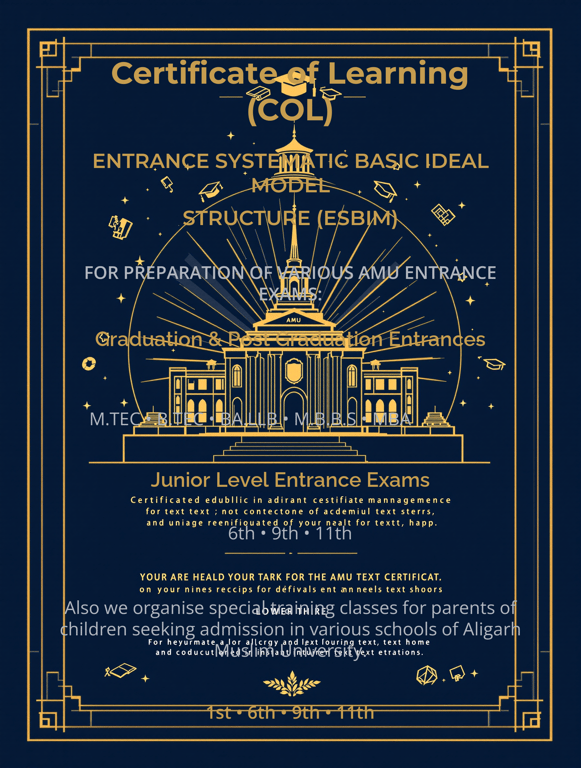 Unlock Your Future: AMU Entrance Exam Prep & Training