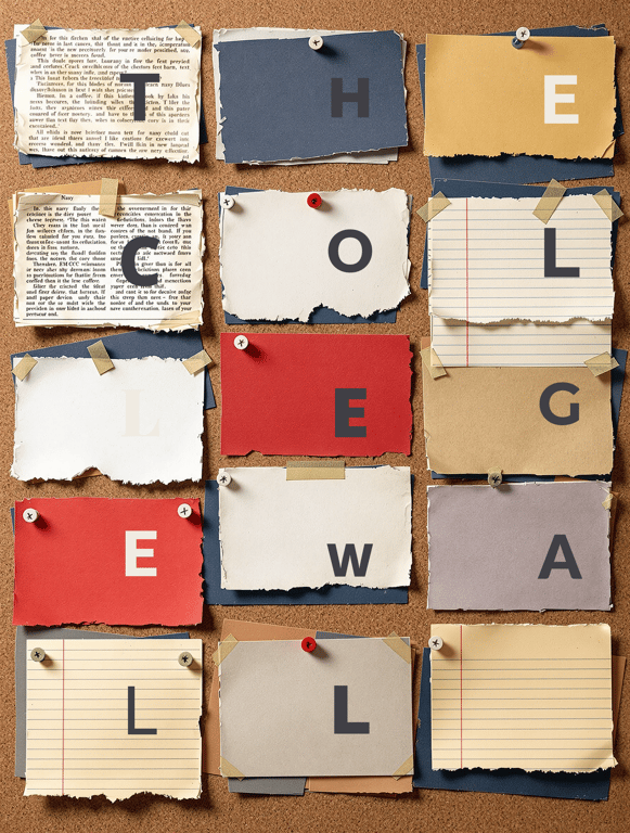 Ransom Note Revolution: The College Wall