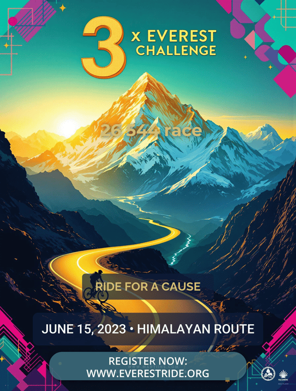 Pedal to New Heights: Conquer Everest for Charity
