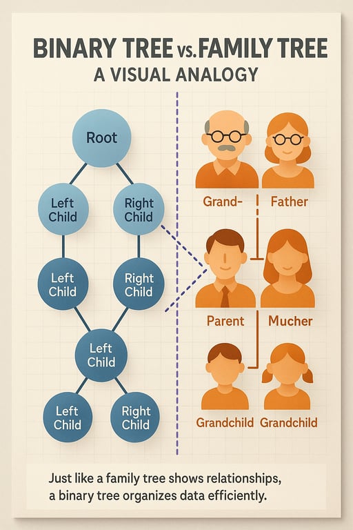 Family Ties in Data Structures: Binary Trees Explained