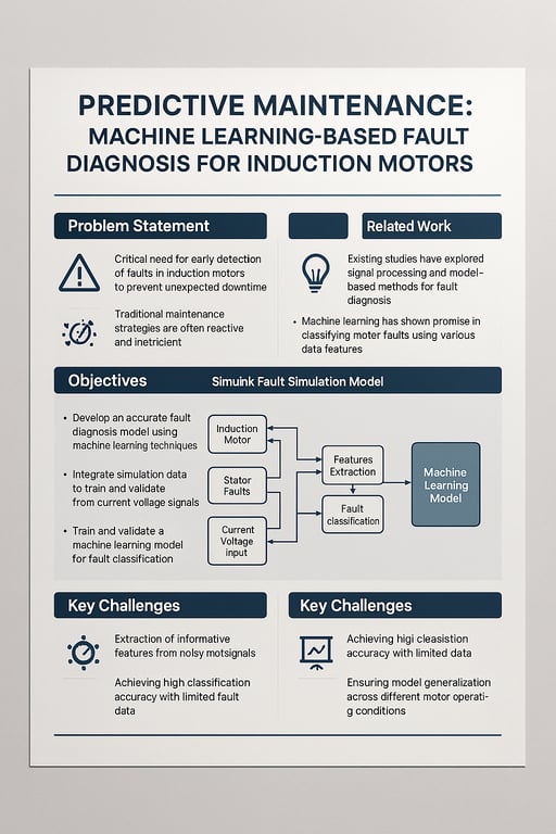 Predicting Failures: AI-Driven Maintenance for Induction Motors