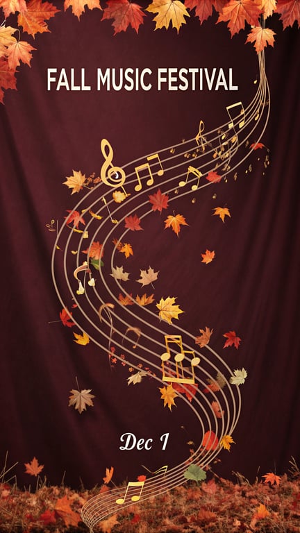 Fall Music Festival Extravaganza