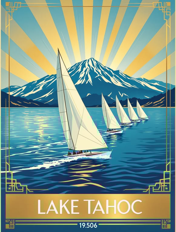 Nautical Elegance: The Regatta at Lake Tahoe