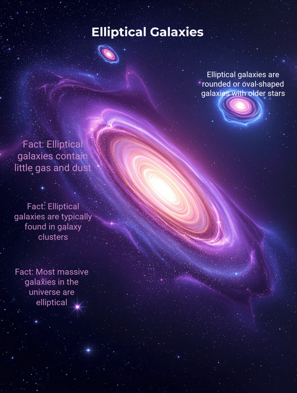 Galactic Spectrums: Elliptical vs. Irregular
