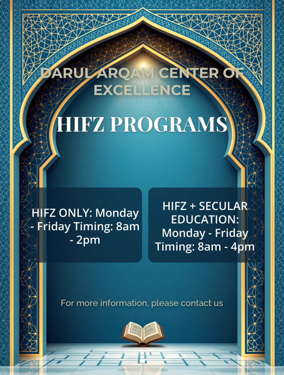 Elevate Your Learning at Darul Arqam Center!