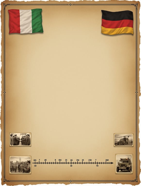 Dual Flags of Controversy: Hitler's Role in the Italian Revolution