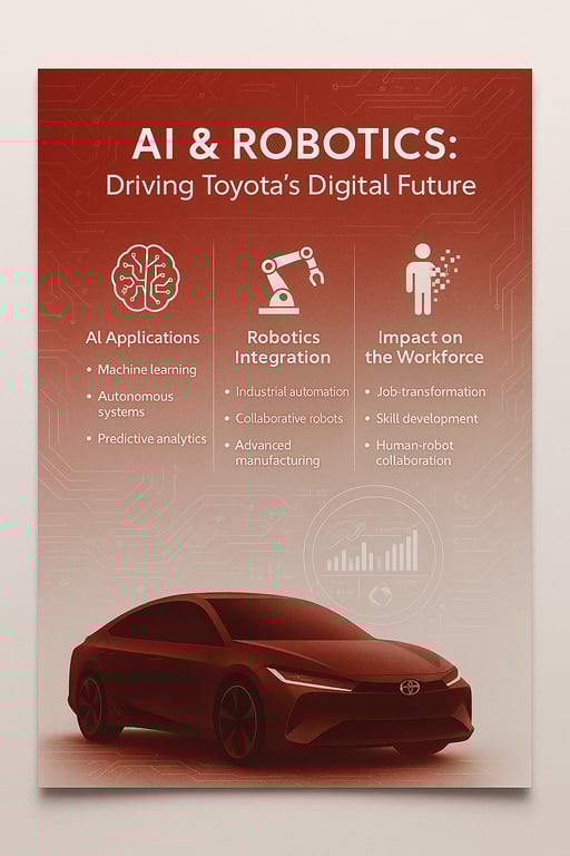 Transforming Tomorrow: Toyota’s Revolution with AI & Robotics