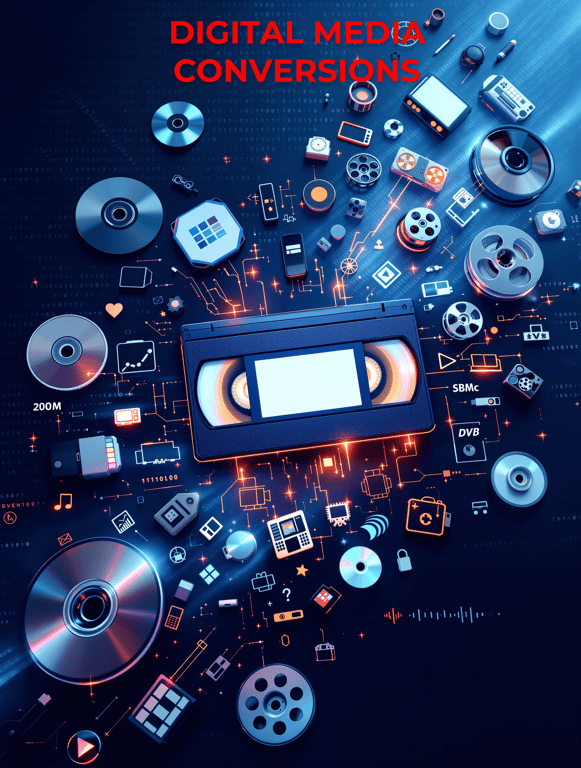 Transform Your Memories: Digital Media Conversions