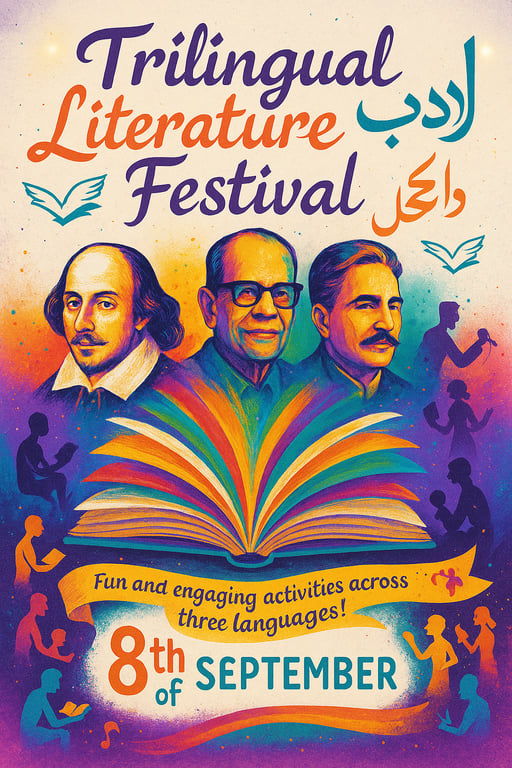 Trilingual Literature Festival: A Celebration of Words and Cultures!