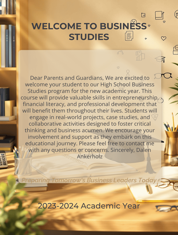 Empowering Futures: Welcome to Business Class!