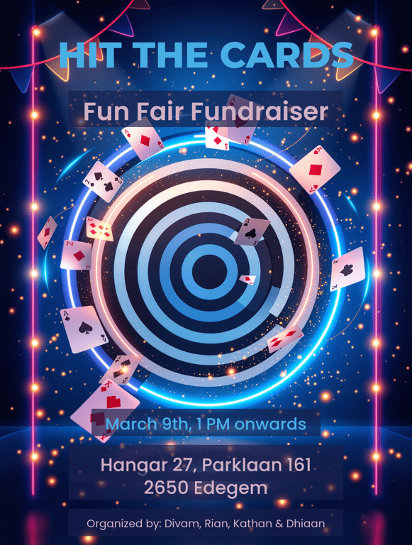 Hit the Cards Fun Fair Fundraiser!