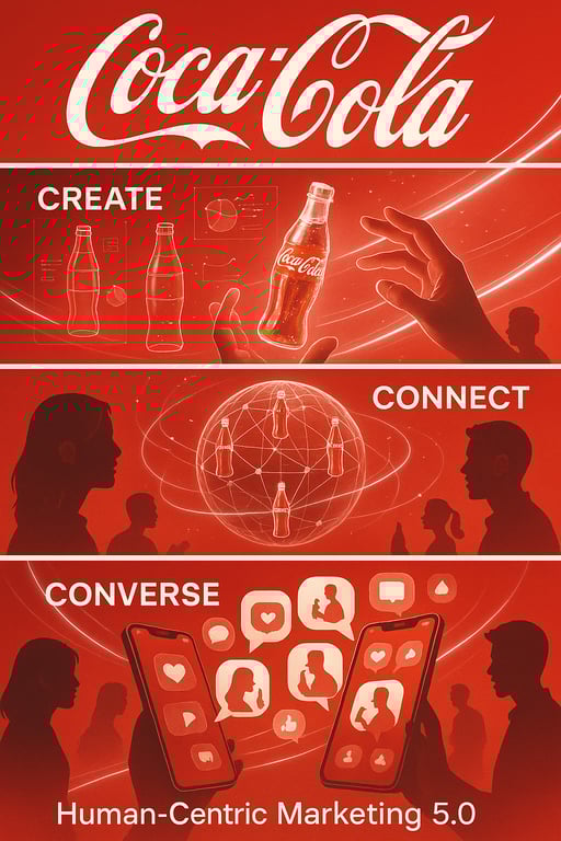 Sip, Share, Succeed: Coca-Cola's Journey in Human-Centric Marketing 5.0