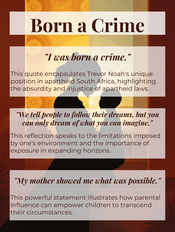 Born a Crime: A Mother's Resilience