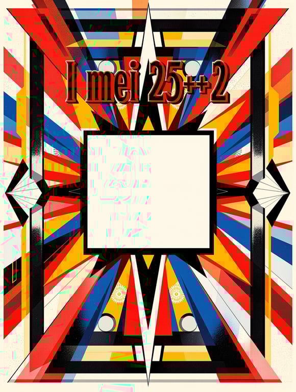 Celebration in Motion: A Futurist Birthday Bash