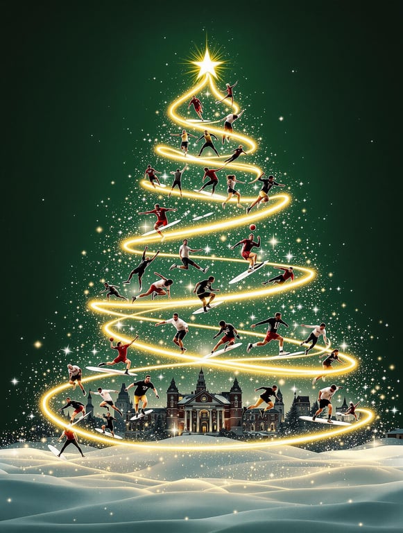 Festive University Sports Event