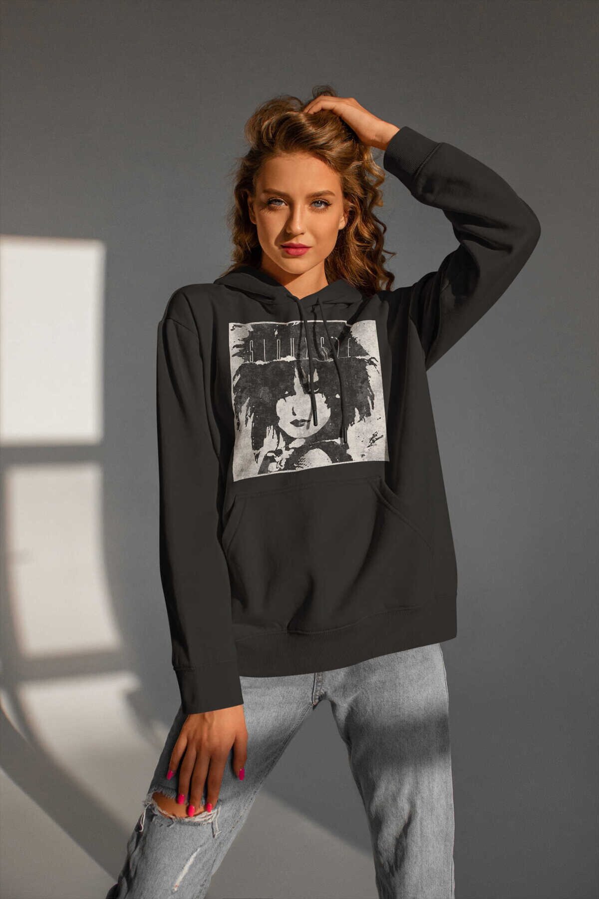 Siouxsie and the Banshees Dijital Baskı Kapüşonlu Unisex Sweatshirt
