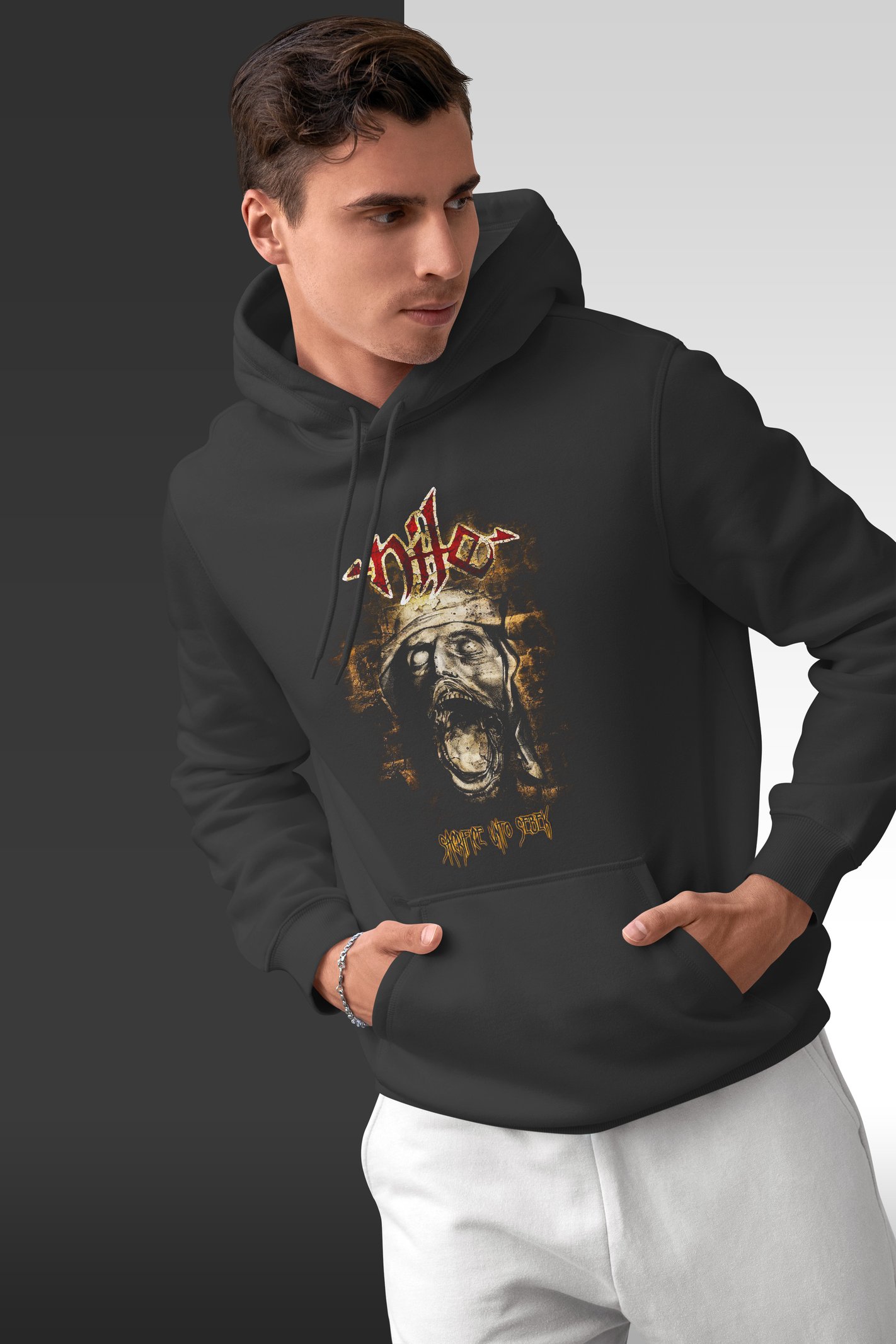 Nile Kapüşonlu Unisex Sweatshirt